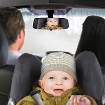 ΚΑΘΡΕΠΤΗΣ ΓΙΑ ΠΡΟΣΚΕΦΑΛΟ ΚΑΘΙΣΜΑΤΟΣ BACK-SEAT BABY MIRROR ΚΥΡΤΟΣ 290x190mm Auto Moto Tyres 