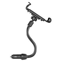 ΒΑΣΗ ΚΙΝΗΤΟΥ ΓΙΑ ΤΗΝ ΥΠΟΔΟΧΗ ΑΝΑΠΤΗΡΑ ΜΕ 2 ΘΥΡΕΣ USB 3A 12/24V 120-170mm (ΕΥΚΑΜΠΤΟΣ ΒΡΑΧΙΟΝΑΣ 20cm ) LAMPA - 1 ΤΕΜ. Auto Moto Tyres 