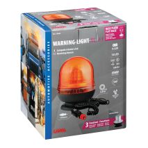 ΦΑΡΟΣ ΜΑΓΝΗΤΙΚΟΣΚΑΙΒΕΝΤΟΥΖΑ ΠΕΡΙΣΤΡΕΦΟΜΕΝΟΣ RL-11 16LED 9-32V ΠΟΡΤΟΚΑΛΙ ΜΕ ΦΙΣ ΑΝΑΠΤΗΡΑ 3,8m 160x132mm Auto Moto Tyres 