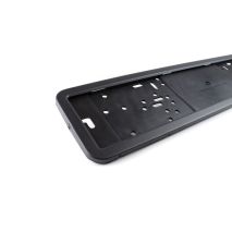 ΠΛΑΙΣΙΟ ΠΙΝΑΚΙΔΑΣ ΠΛΑΣΤΙΚΟ ΜΑΥΡΟ ΜΑΤ - 52 Χ 12,5 cm AMIO - 1 ΤΕΜ. Auto Moto Tyres 