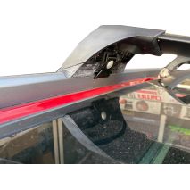 KIT ΜΕ ΜΠΑΡΕΣ ΟΡΟΦΗΣ ΓΙΑ CITROEN C4 GRAND PICASSO ΜΕ ΗΛΙΟΡΟΦΗ/FLUSH RAILS (Y8050223+YK774W) FLUSH BLACK BAR YAKIMA Auto Moto Tyres 