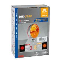 ΦΩΣ ΘΕΣΕΩΣ ΓΙΑ ΚΑΘΡΕΠΤΕΣ (ΣΚΟΥΛΑΡΙΚΙΑ) ΦΟΡΤΗΓΟΥ 24V 54LED ΚΟΚΚΙΝΟ/ΠΟΡΤΟΚΑΛΙ LOKI-STAR 105x40mm LAMPA - 1 TEM. Auto Moto Tyres 