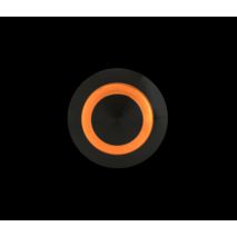 ΔΙΑΚΟΠΤΗΣ ΜΠΟΥΤΟΝ (BUTTON) 12/24V 5Amax 5PIN IP65 ON/OFF ME LED ΠΟΡΤΟΚΑΛΙ ΑΝΟΞΕΙΔΩΤΟ ΑΤΣΑΛΙ LAMPA - 1 TEM. Auto Moto Tyres 