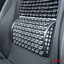 ΠΛΑΤΟΚΑΘΙΣΜΑ ΜΕ ΞΥΛΙΝΕΣ ΜΠΙΛΙΕΣ & ΥΠΟΣΤΗΡΙΞΗ ΣΤΗΝ ΜΕΣΗ ΣΕ ΜΑΥΡΟ ΧΡΩΜΑ AMIO - 1 ΤΕΜ. Auto Moto Tyres 