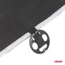 ΠΛΑΤΟΚΑΘΙΣΜΑ ΜΕ ΞΥΛΙΝΕΣ ΜΠΙΛΙΕΣ ΠΡΟΣΚΕΦΑΛΟ & ΥΠΟΣΤΗΡΙΞΗ ΣΤΗΝ ΜΕΣΗ ΓΚΡΙ/ΛΕΥΚΟ AMIO - 1 ΤΕΜ. Auto Moto Tyres 