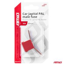 ΑΣΦΑΛΕΙΑ JapVal PAL ΑΡΣΕΝΙΚΗ 48mm 50A ΣΕ ΚΟΚΚΙΝΟ ΧΡΩΜΑ AMIO - 1 Τεμ. Auto Moto Tyres 