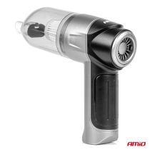 ΗΛΕΚΤΡΙΚΟ ΣΚΟΥΠΑΚΙ ΧΕΙΡΟΣ ΑΣΥΡΜΑΤΟ 40W ΜΕ 6 ΕΞΑΡΤΗΜΑΤΑ ΚΑΘΑΡΙΣΜΟΥ ΚΑΙ ΚΑΛΩΔΙΟ USB-C 7.4V 20min AMIO - 1 Τεμ. Auto Moto Tyres 