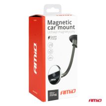 ΒΑΣΗ ΣΤΗΡΙΞΗΣ ΚΙΝΗΤΟΥ ΓΙΑ ΤΖΑΜΙ/ΤΑΜΠΛΟ ΜΑΓΝΗΤΙΚΗ ΜΕ ΑΣΥΡΜΑΤΗ ΦΟΡΤΙΣΗ QUICK CHARGE 2A MAX15W MY MAG AMIO - 1 Τεμ. Auto Moto Tyres 