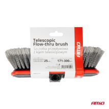 ΒΟΥΡΤΣΑ ΠΛΥΣΙΜΑΤΟΣ ΜΕ ΤΗΛΕΣΚΟΠΙΚΟ ΚΟΝΤΑΡΙ 171-300cm & ΑΝΤΑΠΤΟΡΑ ΓΙΑ ΠΑΡΟΧΗ ΝΕΡΟΥ​ ΑMiO - 1 TEM. Auto Moto Tyres 