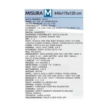 ΚΟΥΚΟΥΛΑ ΑΥΤΟΚΙΝΗΤΟΥ CYCLONE MEDIUM 440x175x120 OTOTOP - 1 τεμ. Auto Moto Tyres 