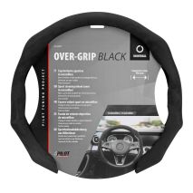 ΗΜΙ-ΚΑΛΥΜΜΑ ΤΙΜΟΝΙΟΥ MICROFIBRE ΜΑΥΡΟ ΧΡΩΜΑ OVER GRIP LAMPA - 1 τεμ. Auto Moto Tyres 