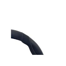 ΚΑΛΥΜΜΑ ΤΙΜΟΝΙΟΥ GOOD VIBE R CARBON LOOK ΜΑΥΡΟ/ΓΚΡΙ ΟΙΚΟΛΟΓΙΚΟ ΔΕΡΜΑ 37-39cm SIMONI RACING  - 1 τεμ. Auto Moto Tyres 