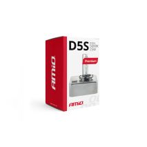ΑΝΤΑΛΛΑΚΤΙΚΗ ΛΑΜΠΑ PREMIUM D5S 12V 5.000k 25W AMIO - 1 Τεμ. Auto Moto Tyres 