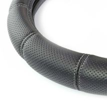 ΚΑΛΥΜΜΑ ΤΙΜΟΝΙΟΥ SWC-29-M 37-39cm ΔΙΑΤΡΗΤΟ ΜΑΥΡΟ ΜΕ ΓΚΡΙ ΡΑΦΗ AMIO - 1 Τεμ. Auto Moto Tyres 