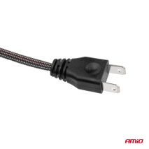 ΛΑΜΠΕΣ LED H7 9-16V 90W 6.500K 9900lm CAN BUS (ME ΑΝΕΜΙΣΤΗΡΑΚΙ) X3 SERIES AMIO - 2ΤΕΜ. Auto Moto Tyres 