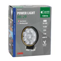 ΠΡΟΒΟΛΕΑΣ ΕΡΓΑΣΙΑΣ WL-29 10/30V 15W 1500lm 6.000k 9LED COMBO (ΔΙΑΘΛΑΣΗΣ) ΣΤΡΟΓΓΥΛΟΣ 135x110mm LAMPA - 1 τεμ. Auto Moto Tyres 