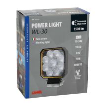 ΠΡΟΒΟΛΕΑΣ ΕΡΓΑΣΙΑΣ WL-30 10/30V 15W 1500lm 6.000k 9LED COMBO (ΔΙΑΘΛΑΣΗΣ) ΤΕΤΡΑΓΩΝΟΣ 130x110mm LAMPA - 1 τεμ. Auto Moto Tyres 