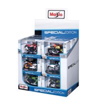 ΜΙΝΙΑΤΟΥΡΕΣ BMW/HONDA/KAWASAKI/SUZUKI/YAMAHA MOTO 1:18 MAISTO - 18 ΤΕΜ. Auto Moto Tyres 