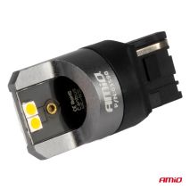 ΛΑΜΠΕΣ WY21W 12/24V 6.000K 4SMD LED CAN-BUS ΚΙΤΡΙΝΟ PRO SERIES AMIO - 2 ΤΕΜ. Auto Moto Tyres 