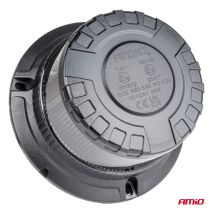 ΦΑΡΟΣ ΦΙΜΕ HEAVY DUTY W28M 12/24V ΠΟΡΤΟΚΑΛΙ 16LED ΜΑΓΝΗΤΙΚΟΣ/ΒΙΔΩΤΟΣ ΜΕ ΦΙΣ ΑΝΑΠΤΗΡΑ Υ89mm Φ110mm AMIO - 1 τεμ. Auto Moto Tyres 