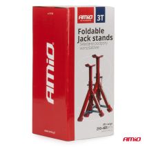 ΣΤΡΙΠΟΔΑ 3 ΕΠΙΠΕΔΩΝ 3 ΤΟΝΩΝ (3.000kg) ΥΨΟΥΣ 290-408mm ΑΜΙΟ - 2 ΤΕΜ. Auto Moto Tyres 