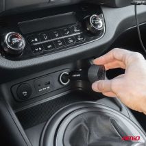 ΦΟΡΤΙΣΤΗΣ ΑΝΑΠΤΗΡΑ ΜΕ 4 ΘΥΡΕΣ 2xUSB-A+2xUSB-C 50W ΜΑΥΡΟ AMIO - 1 Τεμ. Auto Moto Tyres 