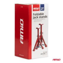 ΣΤΡΙΠΟΔΑ 3 ΕΠΙΠΕΔΩΝ 2 ΤΟΝΩΝ (2.000kg) ΥΨΟΥΣ 280-365mm AMIO - 2 τεμ. Auto Moto Tyres 