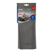 ΠΑΝΑΚΙ ΚΑΘΑΡΙΣΜΟΥ/ΣΤΕΓΝΩΜΑΤΟΣ DOUBLY 2in1 ΑΠΟ ΜΙΚΡΟΙΝΕΣ (MICROFIBRE) M 30x60cm LAMPA - 1 ΤΕΜ. Auto Moto Tyres 