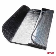 ΗΛΙΟΠΡΟΣΤΑΣΙΑ ΕΣΩΤΕΡΙΚΗ ΑΣΗΜΙ ΜΕ ΒΕΝΤΟΥΖΕΣ 145x70cm ΑΜΙΟ - 1 ΤΕΜ. Auto Moto Tyres 