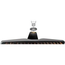 ΒΟΥΡΤΣΑ ΠΛΥΣΙΜΑΤΟΣ ΜΕ ΦΥΣΙΚΗ ΤΡΙΧΑ TRINITY 25x8cm ΓΙΑ ΚΟΝΤΑΡΙΑ (L3802.4/L3802.5/L3802.6) LAMPA - 1 ΤΕΜ. Auto Moto Tyres 