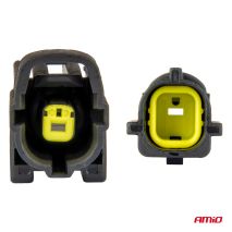 ΦΙΣΑ ΣΥΝΔΕΣΗΣ ΜΕ ΥΠΟΔΟΧΗ 1 PIN Φ2,2mm ΑΔΙΑΒΡΟΧΗ AMIO - 1 τεμ. Auto Moto Tyres 