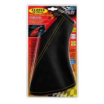 ΦΟΥΣΚΑ ΧΕΙΡΟΦΡΕΝΟΥ ΜΕ ΚΟΡΔΟΝΙ ΚΑΙ VELCRO, ΜΑΥΡΟ ΧΡΩΜΑ ΜΕ ΚΙΤΡΙΝΗ ΡΑΦΗ Auto Moto Tyres 