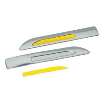 ΔΙΑΚΟΣΜΗΤΙΚΟ ΑΥΤΟΚΟΛΛΗΤΟ ΚΑΘΡΕΠΤΗ MIRROR TRIM II (ΧΡΩΜΙΟ/ΠΟΡΤΟΚΑΛΙ ΑΝΑΚΛΑΣΤΗΡΑΣ - 162Χ25 mm) - 2 ΤΕΜ Auto Moto Tyres 