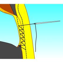 ΡΑΦΤΟ ΚΑΛΥΜΜΑ ΤΙΜΟΝΙΟΥ  ΔΕΡΜΑΤΙΝΟ STANDARD ΓΚΡΙ ΜΕ ΓΚΡΙ ΡΑΦΗ Auto Moto Tyres 