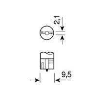 ΛΑΜΠΕΣ Τ10 12V W3W 10 ΤΕΜ. Auto Moto Tyres 