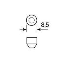ΛΑΜΠΑΚΙΑ ΜΩΒ ΣΩΛΗΝΩΤΑ 12V/C5W 35mm Auto Moto Tyres 