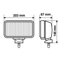 ΠΡΟΒΟΛΕΑΣ MAXTEL 12/24V H3 130W Auto Moto Tyres 