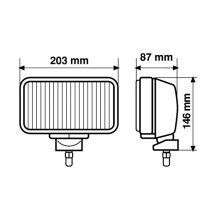 ΠΡΟΒΟΛΕΑΣ MAXTEL 12/24V H3 130W Auto Moto Tyres 