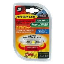 ΛΑΜΠΑΚΙ POWER 2 1SMDx2CHIPS C5-10W SV8,5 Auto Moto Tyres 