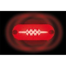 ΦΩΣ ΦΟΡΤΗΓΟΥ 108x44mm 5LED 24V ΚΟΚΚΙΝΟ Auto Moto Tyres 