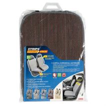 ΠΛΑΤΟΚΑΘΙΣΜΑΤΑ ΨΑΘΑ/ ΒΑΜΒΑΚΕΡΟ ΥΦΑΣΜΑ  ΔΙΠΛΗΣ ΟΨΗΣ STRIPS ΚΟΚΚΙΝΟ/ΜΑΥΡΟ  (ΦΑΡΔΟΣ 42 CM) 2ΤΕΜ. Auto Moto Tyres 