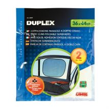 ΚΟΥΡΤΙΝΑΚΙΑ ΠΛΑΙΝΑ ΣΤΑΤΙΚΑ DUPLEX 44 Χ 36 cm (ΧΩΡΙΣ ΒΕΝΤΟΥΖΕΣ)  - 2 ΤΕΜ. Auto Moto Tyres 