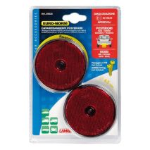 ΑΝΤΑΝΑΚΛΑΣΤΙΚΑ ΚΟΚΚΙΝΑ EURO-NORM ΣΤΡΟΓΓΥΛΑ ΜΕ ΒΙΔΑ 65mm 2ΤΕΜ Auto Moto Tyres 