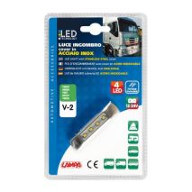 ΦΩΣ ΟΓΚΟΥ ΦΟΡΤΗΓΟΥ 4LED ΠΡΑΣΙΝΟ 12/24V 70x16x11mm ΑΔΙΑΒΡΟΧΟ 1ΤΕΜ. Auto Moto Tyres 