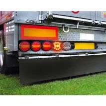 ΦΩΣ ΦΟΡΤΗΓΟΥ ΠΙΣΩ 12/24V 14LED ΚΟΚΚΙΝΟ ΣΤΡΟΓΓΥΛΟ 140mm 1ΤΕΜ. Auto Moto Tyres 