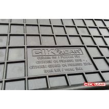 ΜΑΡΚΕ ΠΑΤΑΚΙΑ ΣΕ ΣΚΑΦΗ ΛΑΣΤΙΧΟ ΓΙΑ CITROEN C4 PICASSO 5D 2014-2018 ΣΕ ΜΑΥΡΟ ΧΡΩΜΑ ΜΕ ΚΟΥΜΠΩΜΑΤΑ CIK - 4 ΤΕΜ. Auto Moto Tyres 