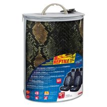 ΚΑΛΥΜΜΑΤΑ ΚΑΘΙΣΜΑΤΩΝ REPTILE FASHION-TREND SERIES ΣΕΤ ΜΑΥΡΟ Auto Moto Tyres 