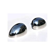 ΚΑΠΑΚΙΑ ΚΑΘΡΕΠΤΩΝ ΓΙΑ MINI CLUBMAN HB 3D R55 2007-2014 / COOPER R56 / R57 / R58 / R59 / COUNTRYMAN ΧΡΩΜΙΟ 2ΤΕΜ ΜΕΤΑΛΛΙΚΑ Auto Moto Tyres 