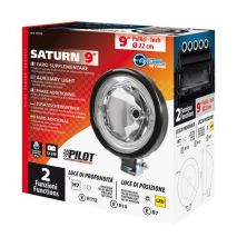ΠΡΟΒΟΛΕΑΣ SATURN 9 INCH 12/24V-H7 ΚΑΡΦΙ ΜΕ LED ΘΕΣΕΩΣ ΣΤΡΟΓΓΥΛΟΣ 220mm 1ΤΕΜ. Auto Moto Tyres 