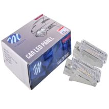 AUDI ΠΛΑΦΟΝΙΕΡΕΣ LED ΓΙΑ ΠΟΡΤ ΜΠΑΓΚΑΖ M-TECH - 2 ΤΕΜ. Auto Moto Tyres 